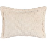 Porta Travesseiro Blend Sense Alternburg 100% Poliéster 50x70cm Snow Porcelana