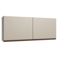 Armário Aéreo 120 cm 2 Portas Crema Nice Madesa
