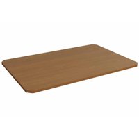 Tampo Mesa Sala de Jantar Madeirado TA46 Crome s/ Vidro Retangular 136x90cm Canela - Kappesberg