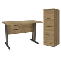 Conjunto Escritorio 3 Pecas 500401 Versatil Itapua Kappesberg