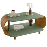 Mesa De Centro Organica Floripa 92 cm Pistache Naturalle BECHARA
