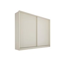 Guarda Roupa 2 Portas de Correr e 4 Gavetas Monterey Off White - Europa