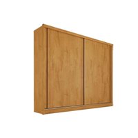 Guarda Roupa 2 Portas de Correr e 4 Gavetas Monterey Peroba - Europa
