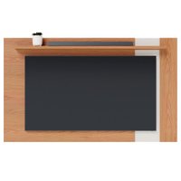 Painel Extensivel Tv 70 Pol 180 cm Leme Freijo Off White Matte Colibri