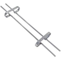 Kit 2 Suporte Para Taças 39cm Cromado Decoração Adega Bar