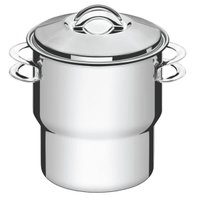 Cuscuzeira Tramontina Aço Inox 2,2L Solar Alças Tampa 14cm
