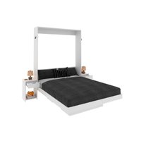 Cama Dobrável CM8041 Branco - Tecno Mobili