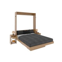Cama Dobrável CM8041 Amêndoa - Tecno Mobili