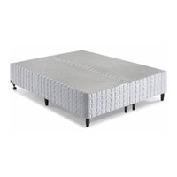 Cama Box Base Queen Courano White (158x198x25 (2 uni 79X198)) - D Angelis Anjos