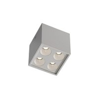 Spot de Sobrepor Nordecor Downlight Powerus Led Alto IRC 90 8W Bivolt Lente Branca 4000K