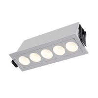 Spot de Embutir Nordecor Downlight Powerus Led Alto IRC 90 10W Bivolt Lente Branca 3000K