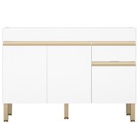 Balcao Para Pia 3 Portas 1 Gaveta 120 cm Line Supremo KTP