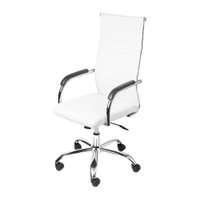 Cadeira OR-3322 Alta em PU com Base Rod&iacute;zio OR Design