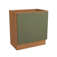 Balcão Para Forno de Embutir Kappesberg Pixel Canela/Verde Frevo 80cm