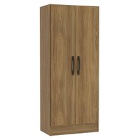 Armario Multiuso 2 Portas 137x57 cm N409 Nogueira Kappesberg