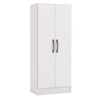 Armario Multiuso 2 Portas 137x57 cm N409 Branco Kappesberg