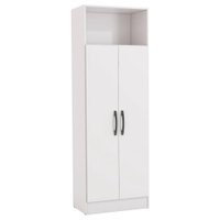 Armario Multiuso 2 Portas 167x57 cm N408 Branco Kappesberg