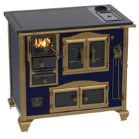 Fogao a Lenha Venax n 2 Imperador Premium Caldeira Azul SD