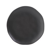 Kit 24 Pratos Cerâmica Stoneware 19cm Sushi Sashimi Preto Fosco Servir Restaurantes
