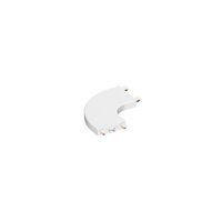 Emenda para Trilho Magnético Nordecor Magnetic Track Kay 6718 90° Branco