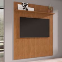 Painel para TV Até 70 Polegadas Siena 1 Prateleira Cedro - Casa D