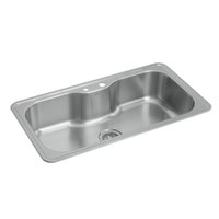 Cuba Deca Facile 80x40 CC.661.80.DK.INX com Deck Inox Escovado Inox