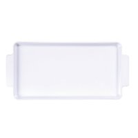 Travessa Retangular Porcelana com Alças 24x13cm Tramontina Maria Augusta Sobremesa