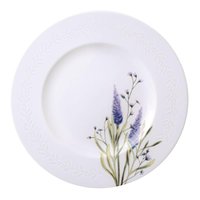 Prato Raso Porcelana Decorada 28cm Avulso Tramontina Lilla Mesa Posta Eventos