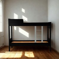 Beliche Cama Solteiro Ditália CM-21 COR:Preto