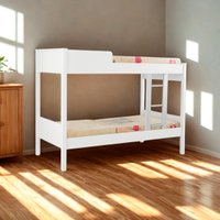 Beliche Cama Solteiro Ditália com Colchão CM-21 COR:Branco