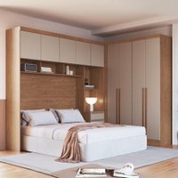 Guarda Roupa Moveis Castro Modulado Infinity 2 Pe&ccedil;as