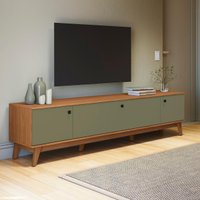 Rack Kappesberg 3 Portas Canela/Verde Frevo 218cm