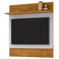 Painel Suspenso Tv 50 Pol 120 cm Angra Naturalle Off White BECHARA