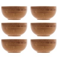 Kit Com 6 Molheiras Lyor Restaurante Bambu Verona 8x4cm Cumbuca Bowls Pequenos