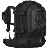 Mochila Tática Invictus Duster 50 litros Preta Militar Aventura Camping 600D