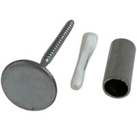 Cabide Multiuso Pino 2cm Cromado para Espelho de Parede Duler Minimalista