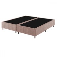 Base de Cama Box King Lunare Bordado Rose - Vian
