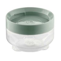 Potinho Pote Porta Mantimentos Temperos UZ Empilhável de 300ml Organizador Tampa de Plástico Verde