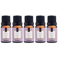 Kit Com 5 Essências Aromatizadoras Para Difusor Elétrico 10ml Via Aroma Lavanda