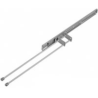 Suporte Porta Panos de Prato Duplo Lateral Corrediça Deslizante Giosul  Aço Cromado