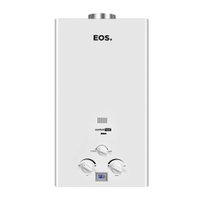 Aquecedor de Água a Gás EOS 16 Litros (Gás Natural) Exaustão Natural Branco EAQ160GM-N