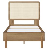Cama Solteiro Palhinha Oslo 27058 Pes Madeira 102 cm Hanover Artesano