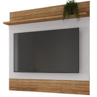 Painel Suspenso Tv 55 Pol 136 cm Guaruja Cinamomo Off White BECHARA