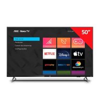 TV AOC 50 LED Smart 4K Roku 50U6125/78G 3HDMI 2USB