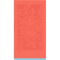 Toalha de Praia Atlântica Marés 100% Algodão 440 g/m² 80x150cm Hibisco