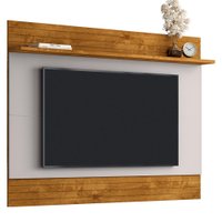 Painel Suspenso Tv 75 Pol 180 cm Icarai Naturalle Off White BECHARA