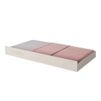 Cama Auxiliar Solteiro Tijucas Off White - Pnr Móveis