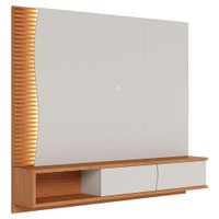 Painel Suspenso Tv 65 Pol 179 cm Egeu Off White Matte Freijo Colibri
