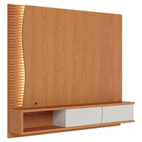 Painel Suspenso Tv 65 Pol 179 cm Egeu Freijo Off White Matte Colibri