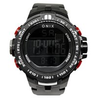 Relógio Masculino Onix Digital IT-379H Preto e Vermelho
